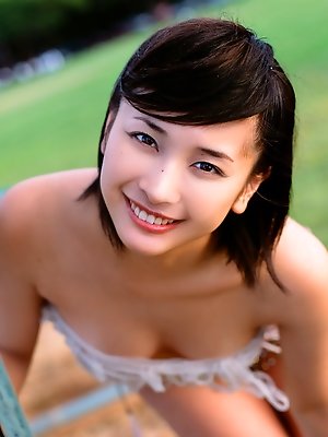 Mami Yamasaki Asian perfect doll in colorful lingerie plays a lot